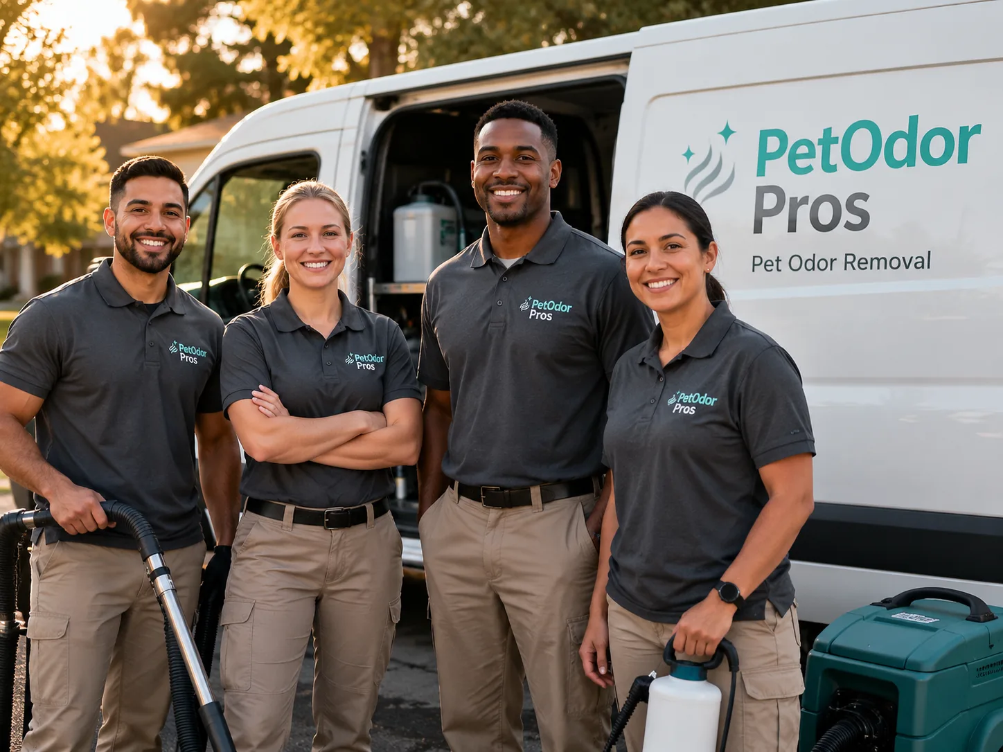 Pet Odor Removal team serving Deerfield, OH